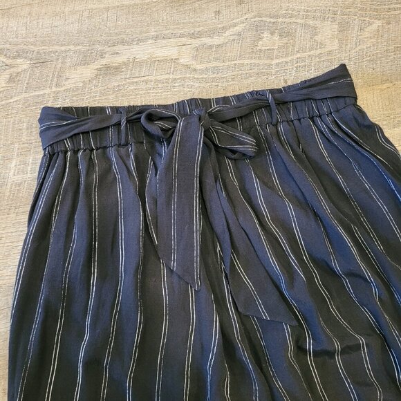 WILFRED | Aritzia Faun Striped Wide-Leg Pant | Sz. S - Picture 11 of 11